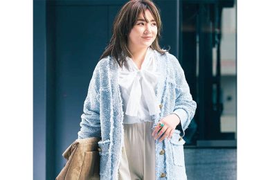 40代のマシュマロ体型さんに！初夏コーデにちょうどいい「細見え羽織り」２選