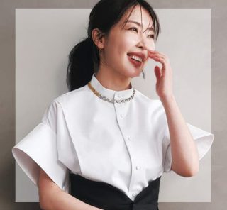 40代“甘コンサバ”派が惚れる「女っぽモノトーン」コーデ。大人気スタイリスト直伝！