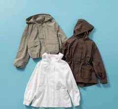 ＜GU、ZARA＞端境期～梅雨時期まで大活躍！キレイめ【マウンテンパーカー】でオシャレを確約！