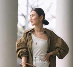 初夏の旅行にも！きれいめ派40代の「女っぽスニーカーコーデ」＜12選＞