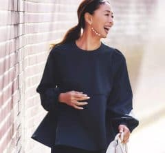新学期「あのママ、素敵」と思われる！40代の“垢抜け見え”する【ネイビーコーデ】４選