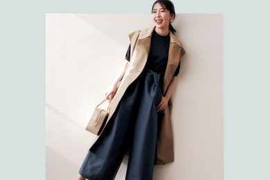 ロンスカよりラクチン＆キレイ見え！今、40代に「スカパン」ブームが到来