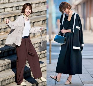 GWも通勤も！キレイめ40代はスニーカーより【最旬ぺたんこ】コーデ８選