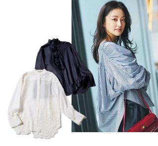 何着あってもまだ欲しい！40代のパンツコーデが即・華やぐ【最旬ブラウス】9選