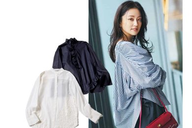 何着あってもまだ欲しい！40代のパンツコーデが即・華やぐ【最旬ブラウス】9選