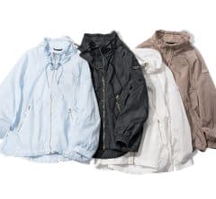 「雨の日」こそ洒落る！4月〜梅雨に【キレイめ“撥水”羽織り】持ち運びOKな軽量名品