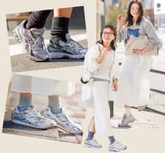 40代、「オシャレしたい日のスニーカー」は“シルバー”一択！レジャーや旅行も垢抜ける