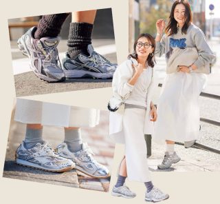 40代、「オシャレしたい日のスニーカー」は“シルバー”一択！レジャーや旅行も垢抜ける