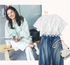 40代パンツ派のGW・レジャーに！“動きやすくて女っぽい”今年の正解カジュアル〈5選〉