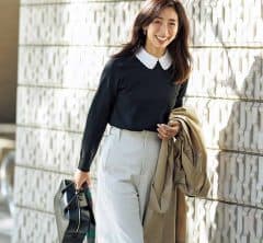 行事や通勤にOK【今どき春ニット】40代に必要な「きちんと感」も「大人の可愛げ」も1着で