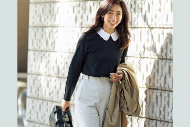 行事や通勤にOK【今どき春ニット】40代に必要な「きちんと感」も「大人の可愛げ」も１着で