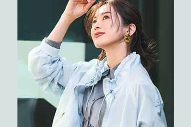 今から梅雨まで活躍！40代の通勤も休日オシャレも【キレイめシャカブルゾン】2選