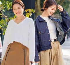 「カジュアルなのに女っぽい」キレイめ派・関西読者の〈スニーカーコーデ〉SNAP