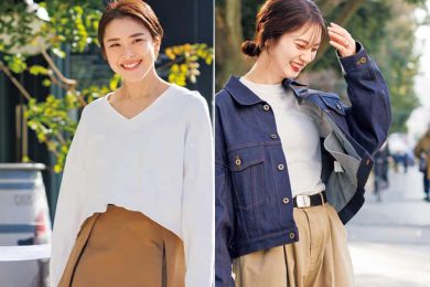 「カジュアルなのに女っぽい」キレイめ派・関西読者の〈スニーカーコーデ〉SNAP