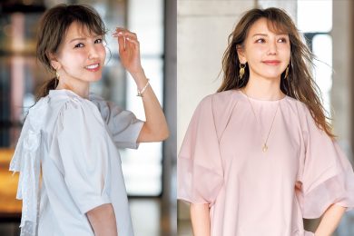 【最高気温22〜25℃】「半袖はまだ早い？」40代は『きれいめ五分袖』で二の腕もカバー！〈3選〉