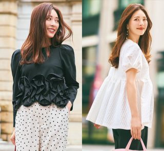 【ALL1万円台】モノトーンなのに地味見えしない！40代が垢抜ける『即戦力トレンド服』5選