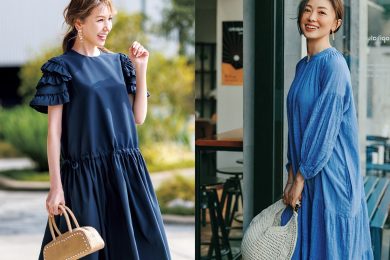 何着るか迷う4〜5月に。「手抜き」に見えない【40代の楽ちんきれいめワンピ】4選