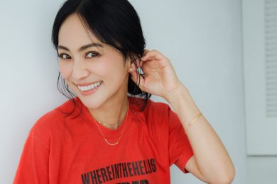 【40代Tシャツコーデ】人気YouTuberの二宮こずえさんモノトーンで脱/部屋着〈コーデ術3選〉