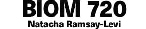 BIOM 720　Natacha Ramsay
