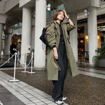 最近お気に入りは仏ブランドのニット【モデル私服コーデ】