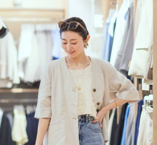 梅雨まで頼れる！40代の【細見え羽織り】GLOBAL WORKで見つけた〈グローバルワーク3選〉