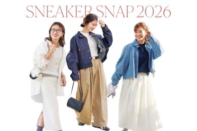 レジャーもランチも！40代「オシャレしたい日」の【スニーカーコーデ】SNAP12選