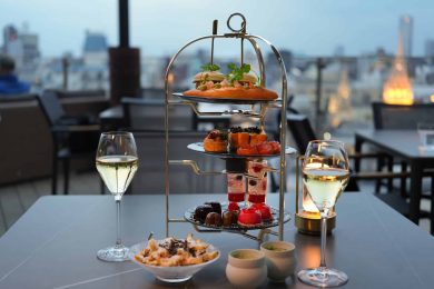 夕暮れに気持ちを切り替える「トワイライトハイティー」でご褒美時間