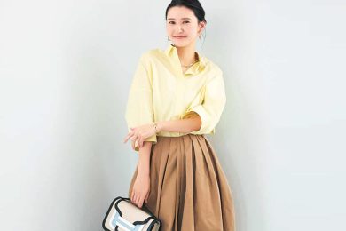 今、40代のスカートコーデは「ヒール」にシフト！大人気【プチヒール】最旬６選