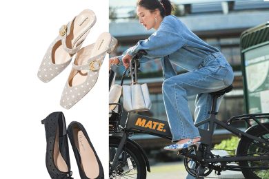 今、40代のカジュアルは“女っぽく”シフト。ぺたんこから「甘めプチヒール」に！最旬8選