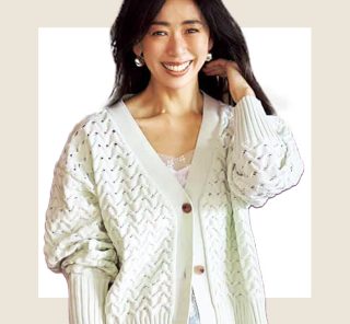 40代の普段着カジュアルは【キレイ色カーデ】で即・おめかし感！垢抜ける〈旬カラー〉3選