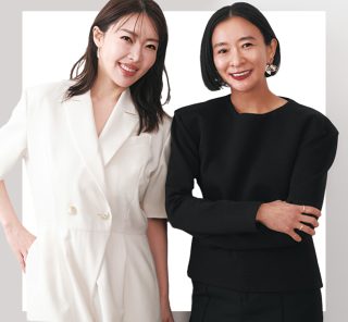 “甘コンサバ”派40代の、今「絶対間違いない」コーデ3選！大野真理子さん＆佐藤佳菜子さんが厳選