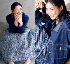 40代、春の“着映えたい日”に。「ネイビー×柄」なら今っぽく洒落て、きちんと感！４選