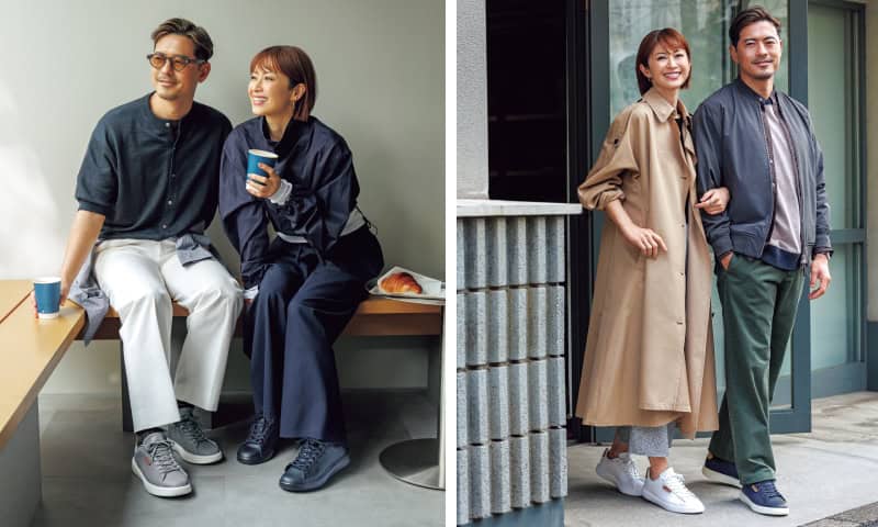 思わず歩きたくなる！40代夫婦に寄り添う【疲れにくいスニーカー】