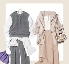 40代ママ友ランチ、どっちが好印象？垢抜ける？【グレーvs.ベージュ】コーデ対決！