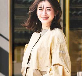 春、40代の定番「ロンスカ＆ワイドパンツ」もっとスタイルUPできる〈羽織りの丈〉は？