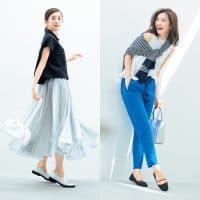 40代の悩み〈体型・顔写り〉をカバー。自信を添える春のコーデ3選