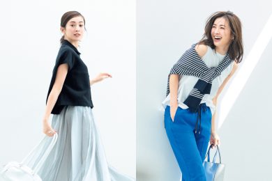 40代の悩み〈体型・顔写り〉をカバー。自信を添える春のコーデ3選