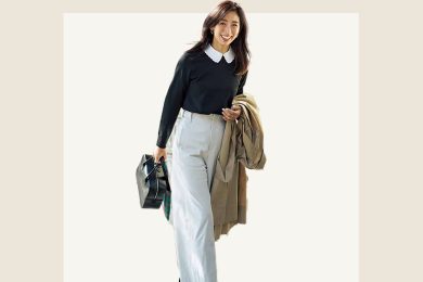 保護者会、懇親ランチに！パンツと合わせるだけで「第一印象最高」トップス〈５選〉