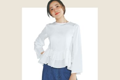 カジュアルだけど華やいで上品。40代「ランチ会の大正解」好印象コーデ５選