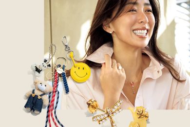 【大流行】大人気のバッグチャームも♡「モチーフアイテム」40代の正解を一気見せ〈19選〉
