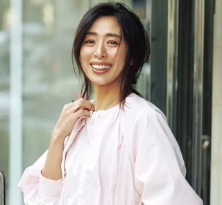 桜みたいな【淡ピンクのレイヤード】で思わず話しかけたくなる人に