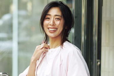 桜みたいな【淡ピンクのレイヤード】で思わず話しかけたくなる人に