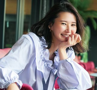 さりげないのに盛れる【ツイードパンプス】が“最幸”のママOFF時間を確約