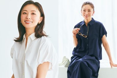 コーデを考えられない日の味方！40代は「ブラウス＆スカート」で簡単にきちんと見え