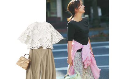 今「40代のカジュアル」は“女っぽい”ほど垢抜ける！【初夏レジャーコーデ】５選