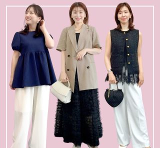 急な予定でも安心！40代の【きれいめ初夏コーデ】で仕事もランチも好印象に決まる