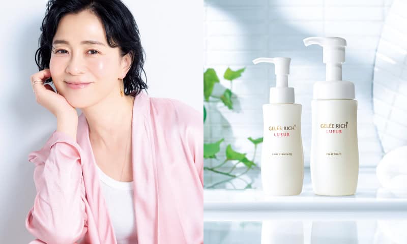 【坂井真紀さんが体感】クレンジング＋洗顔で整える、うるおい美肌ルーティン