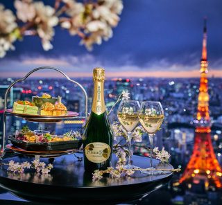 日常を脱ぎ捨てて、天空の「桜ガーデン」へ！ 大人の春は、アンダーズ 東京で“心を満たす”お花見を