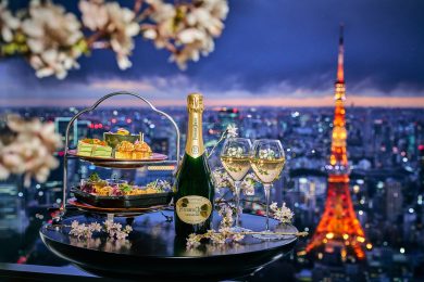 日常を脱ぎ捨てて、天空の「桜ガーデン」へ！ 大人の春は、アンダーズ 東京で“心を満たす”お花見を