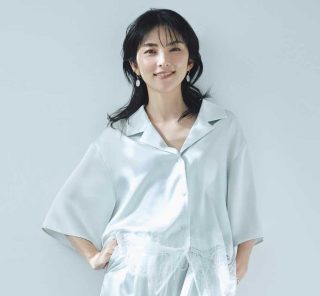 【特別カット集】田中麗奈さん　爽やかなセットアップが映える、透き通るような美しさ